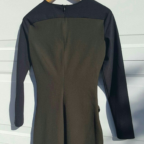 Zara WOMANS Faux Wrap Dress - Picture 8 of 8